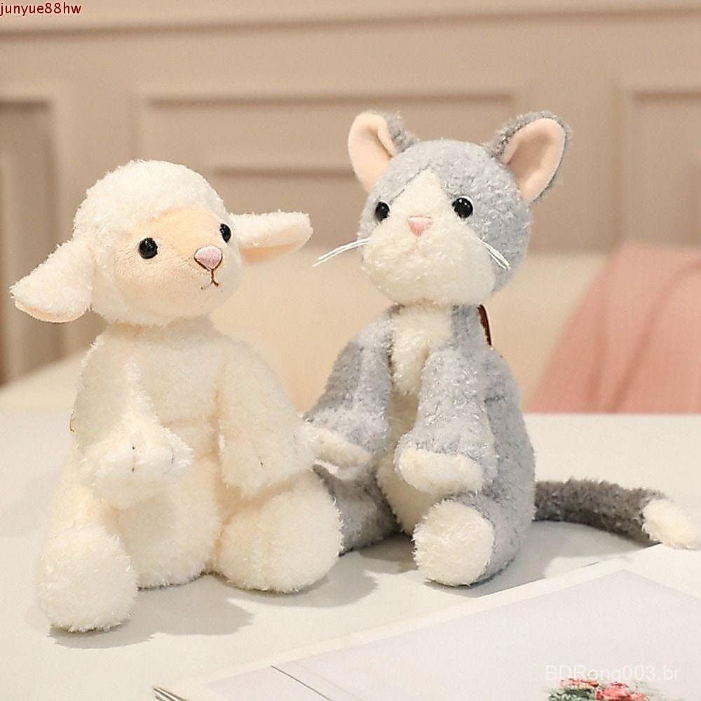 JUNYUE Brinquedo De Pelúcia Para Cachorro , Pingente De Ovelha Realista De Alta Fidelidade De Simulação , Mini Boneca De
