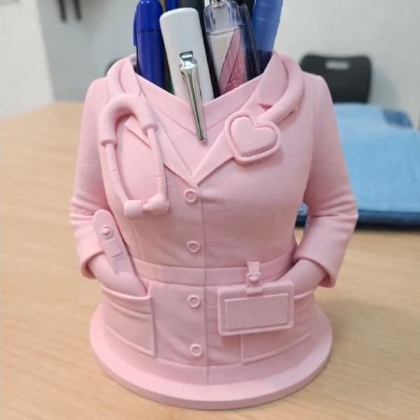 Porta caneta profissional da saúde 3D
