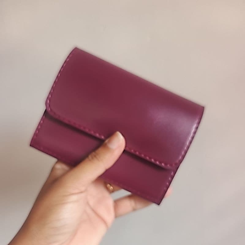 Porta folhetos novos bordô personalizado