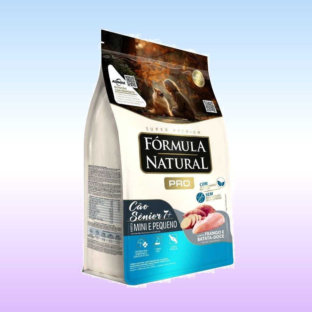 Ração Seca Fórmula Natural Pro Cães Sênior Porte Mini e Pequeno 2,5 KG Adimax