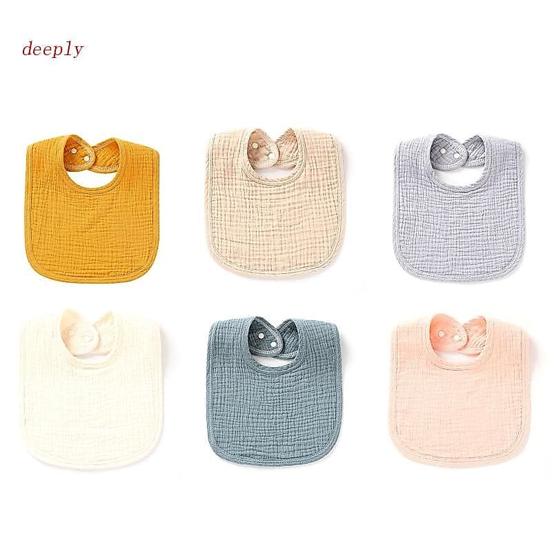 Babadores Babar Para Bebês Profundamente Com 4 Camadas Gaze Saliva Toalha Bandana Arroto Recém-Nascidos Chuveiro Criança