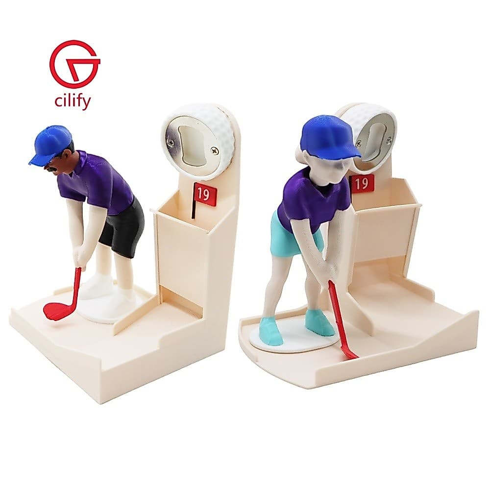 Abridor De Garrafas De Jogo De Golfe Reutilizável Criativo Beber Presentes Para Amantes Homens