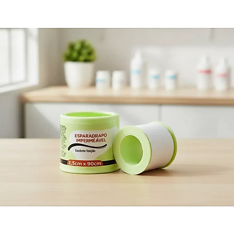 Esparadrapo impermeável 2,5cmx0,9m branco - Ciex