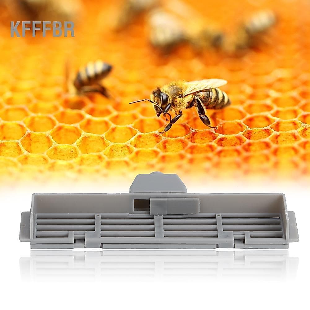 Kfffbr 10 peças de plástico apicultura abelha anti escape fly run buracos espaçador equipamento ferramenta