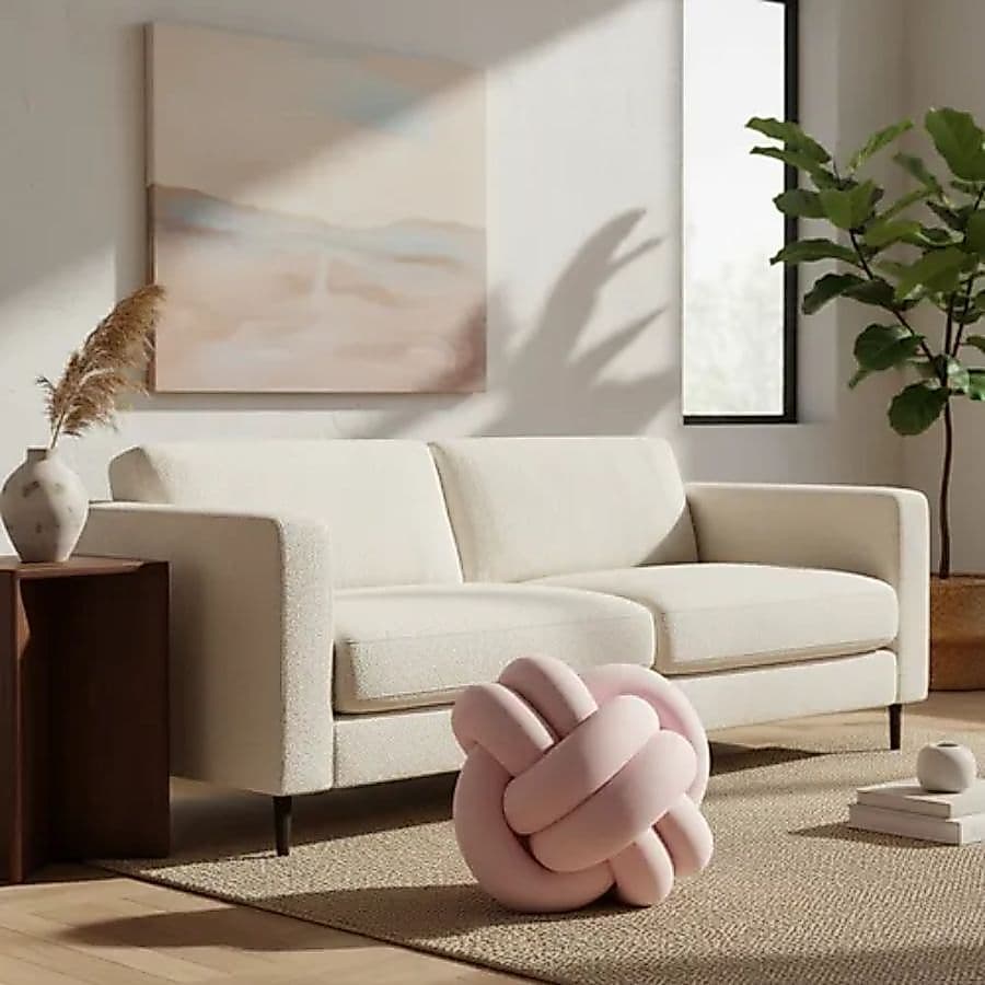 Almofada Nó Escandinavo Decorativo Para Sala e Quarto