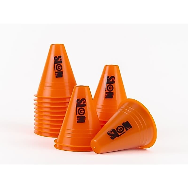 cones para slalom,patins,promoção, kit com 10 unidades