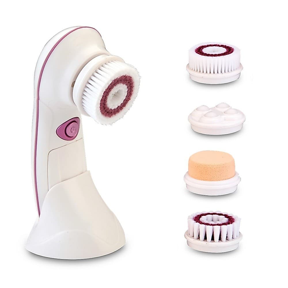 Escova Esponja Massageador Facial Rosto Elétrica Relaxmedic