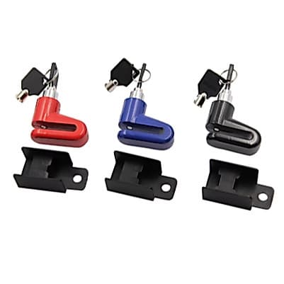 Trava de disco de freio de scooter anti-roubo segurança bicicleta pesada motocicleta