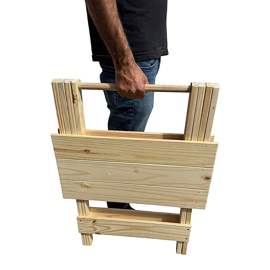 Mesa Ripada Dobrável 60X70X74 cm – Alta Performance e Design Funcional para Seu Ambiente