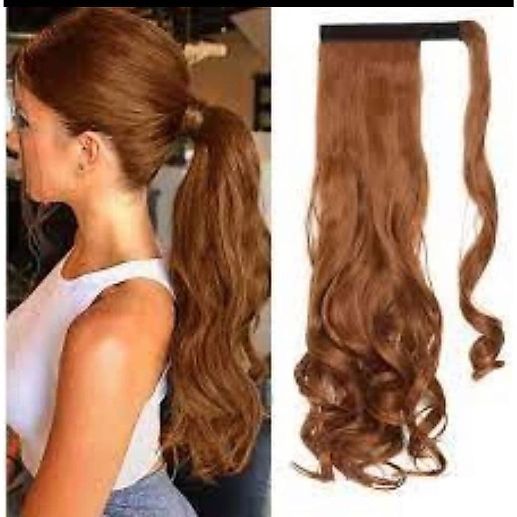Rabo De Cavalo - Ruivo acobreado #30 rabo de cavalo cabelo ruivo VELCRO