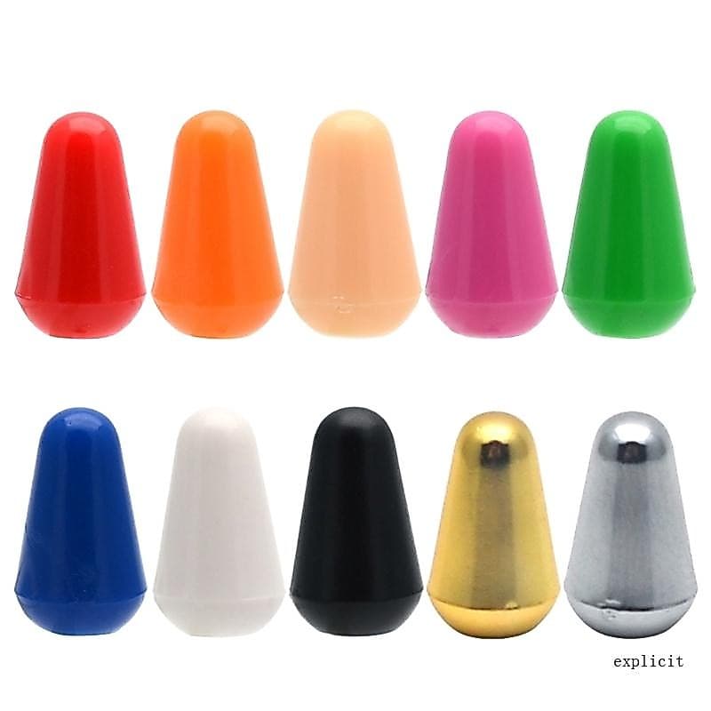 3 Way 5 Way Toggle Tip Knob Caps 5Pcs Musical Instrument Parts for SQ-ST