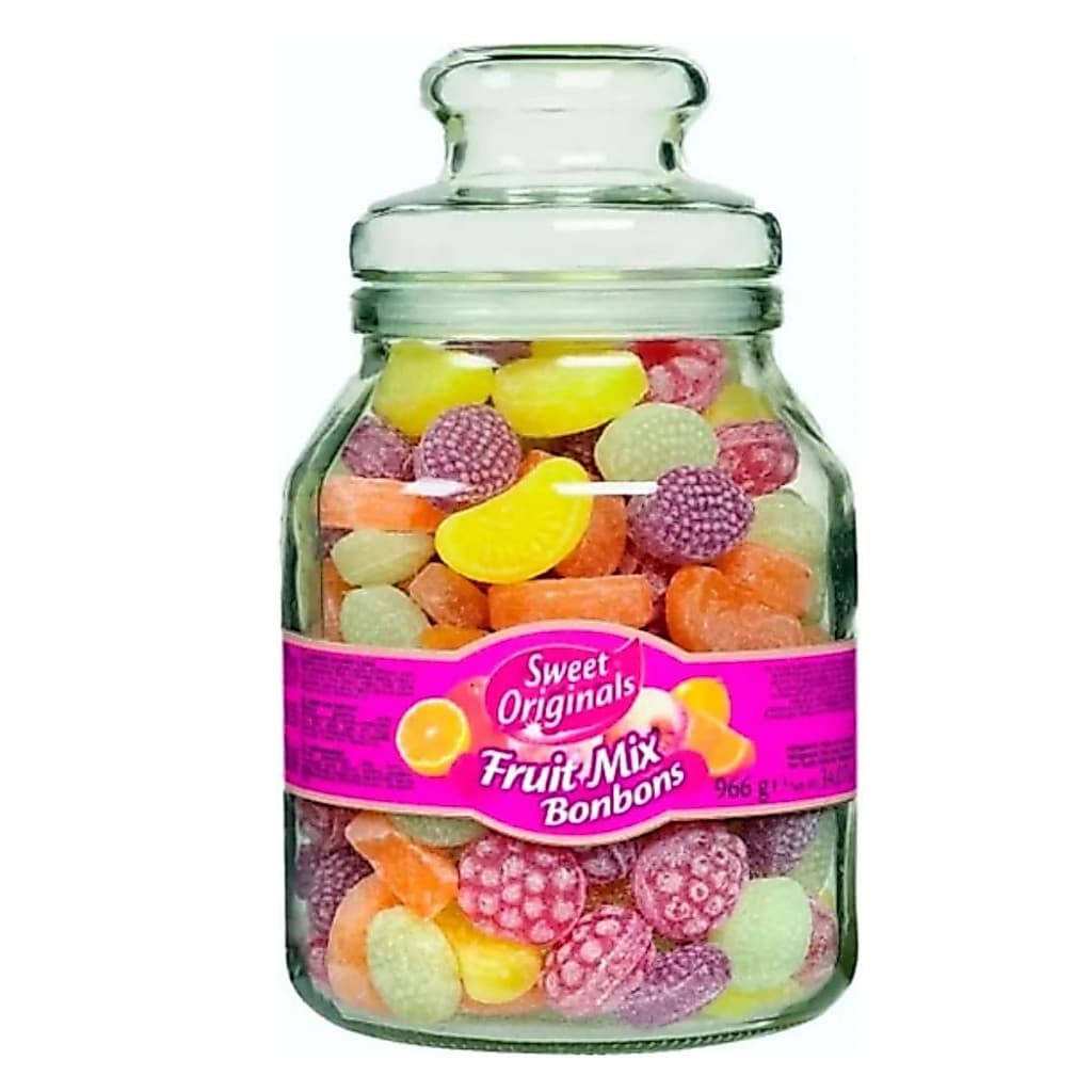Balas de Frutas Sortidas - Importado da Alemanha - 966g