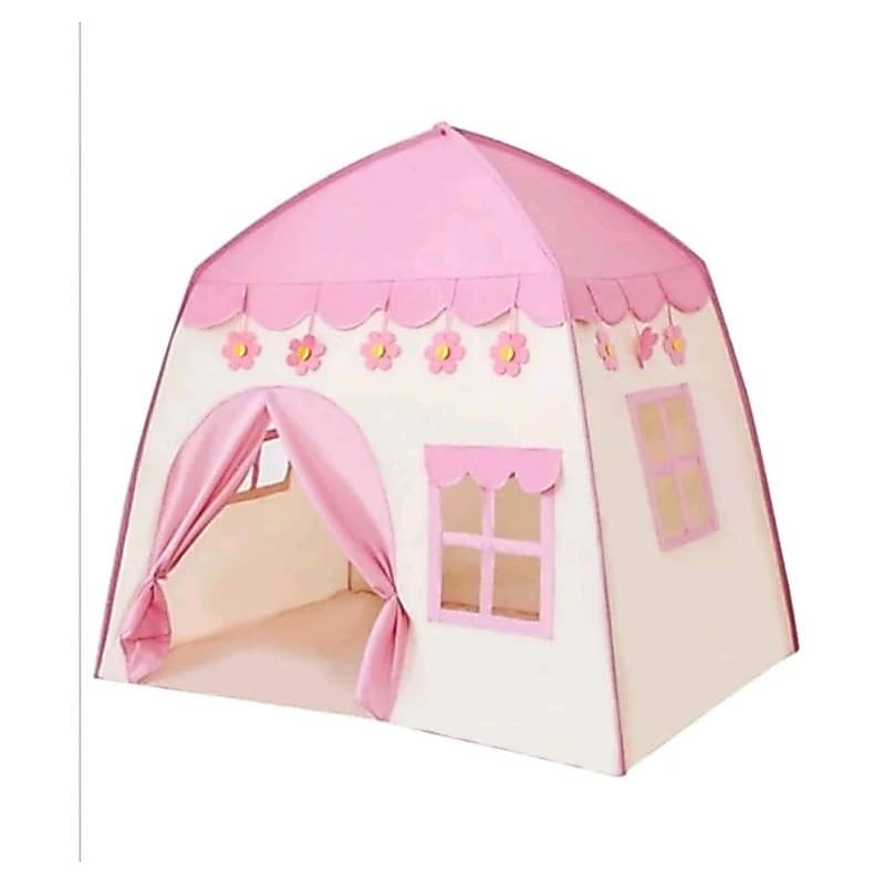Castelo flor menina e estrela menino barraca tenda cabana casa infantil dobrável infantil