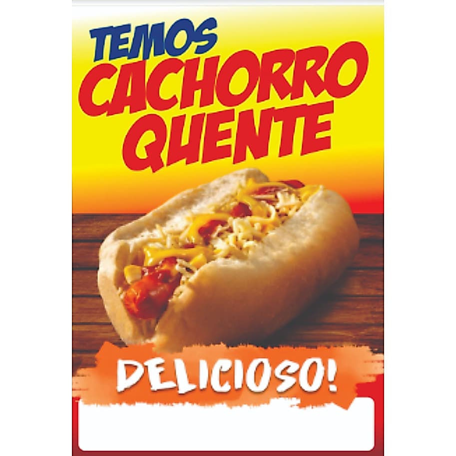 BANNER ARTE PRONTA - CACHORRO QUENTE