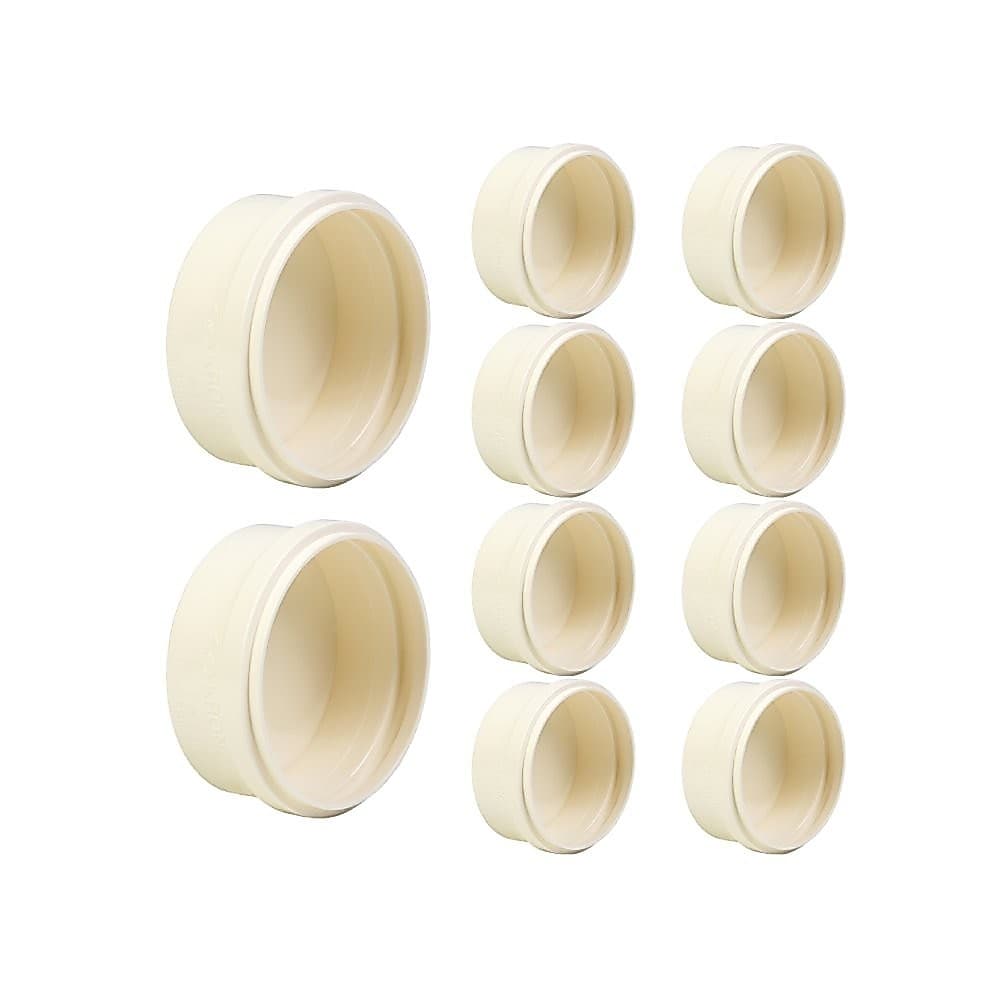 Cap Tampão Esgoto Dn40mm 10 Peças Krona