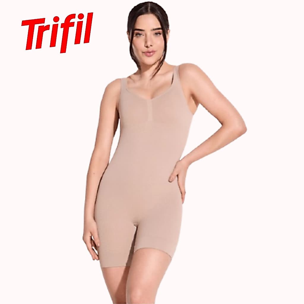 Macaquinho Feminino Body Modelador Hibrido Trifil - C04268