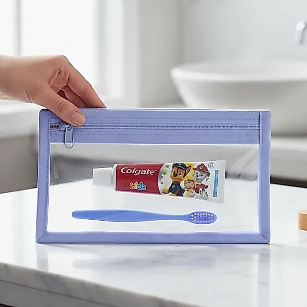 Organizador Higiene Pessoal / Necessaire Multiuso / Viagem Escola Creche