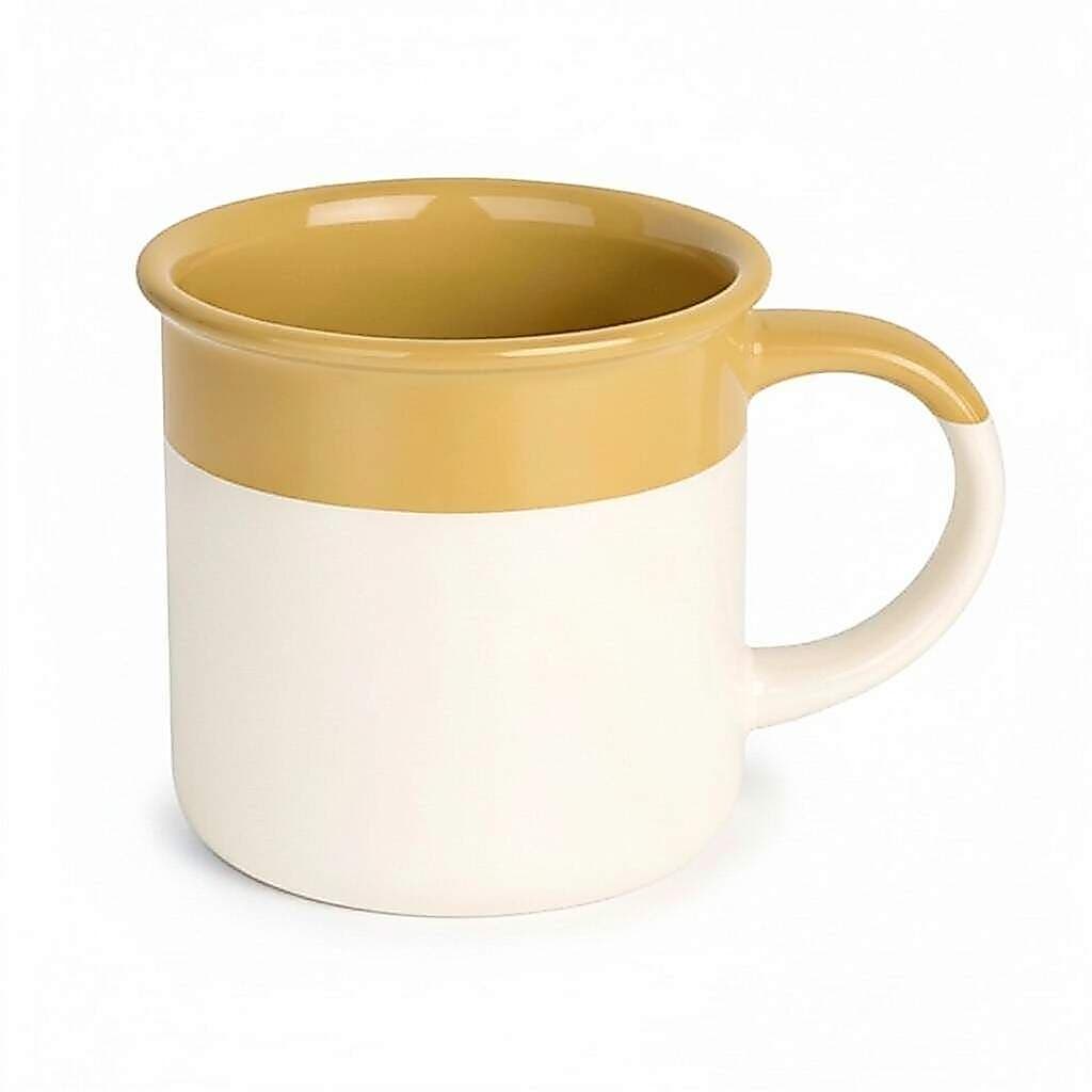 Caneca de Cerâmica Aroma Vintage Fosca Caramelo para Sublimação - 380ml