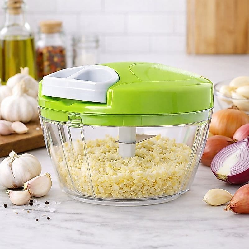 Cortador Alimentos Doméstico Multifuncional Ervas Legumes Carne Leve Portátil