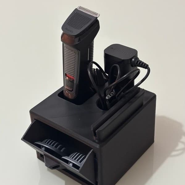 Organizador para Máquina de Barbear – Suporte para Barbeador e Acessórios