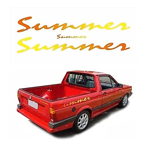 Par Adesivo Faixa Summer Volkswagen Saveiro