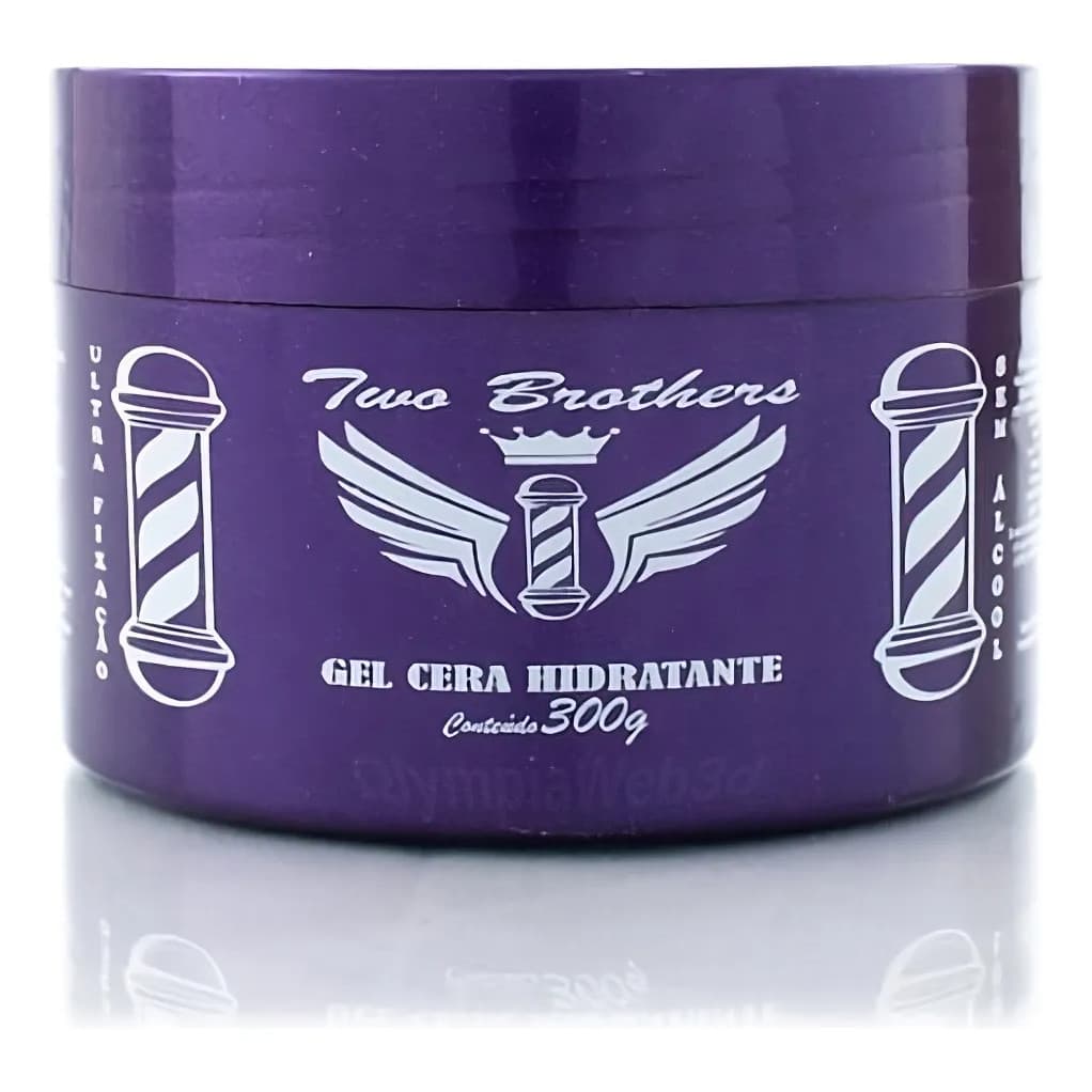Gel Cera Two Brothers 300g para cabelo profissional