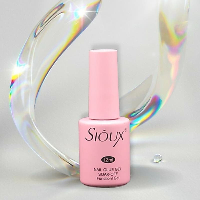 cola de unha postiça em gel líquida para tips e alongamento UV/LED 12Ml