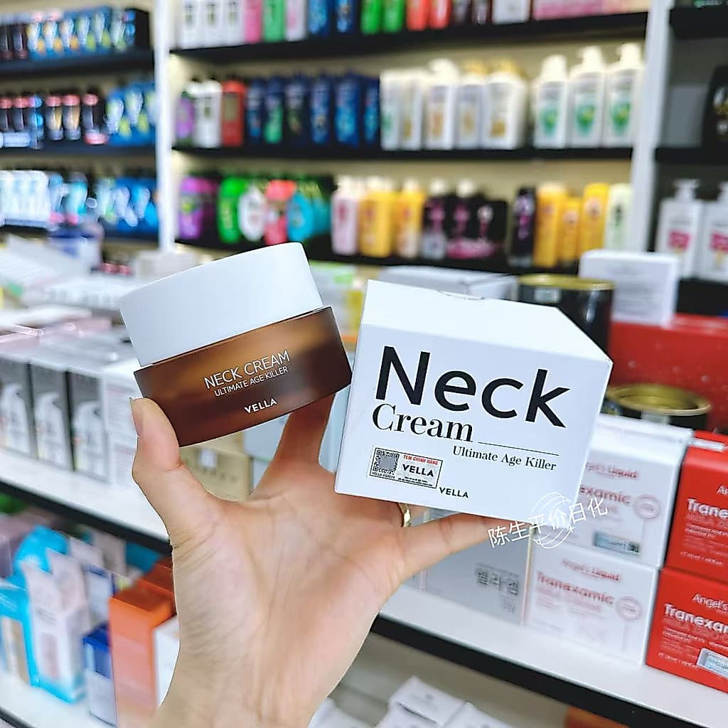 Coreia coreia VELLA quinta geração pescoço creme de ferro juventude endurecimento sem costura pescoço creme juventude el
