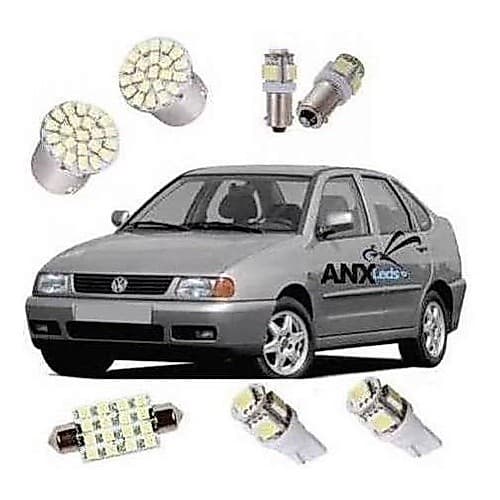 Kit Lampadas Led Polo Classic Sedan 1998 2001