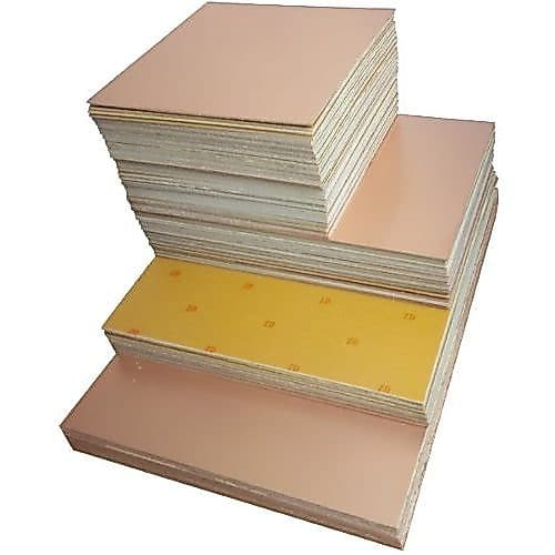 Placa Fenolite Face Simples  5 X 10Cm Circuito Impresso 43.016