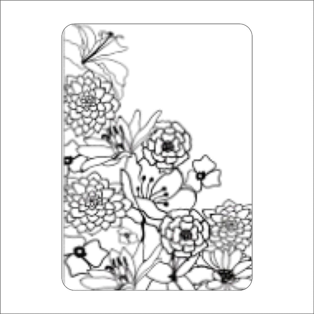 PLACA DE EMBOSS (Alto Relevo) - A6 (106x150mm)