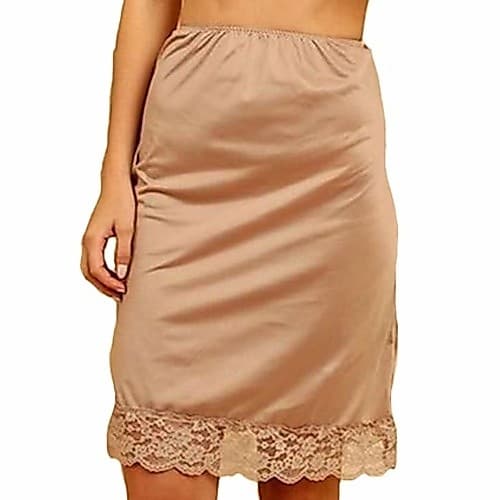 Saia Anágua Roupa Feminina Segunda Pele combinação Moda Íntima