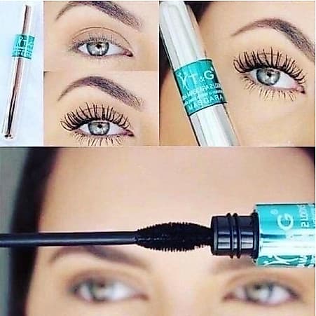 Máscara para cílios a prova d'água  RÍMEL 4D T&G Tango cor preto volume PA-7204