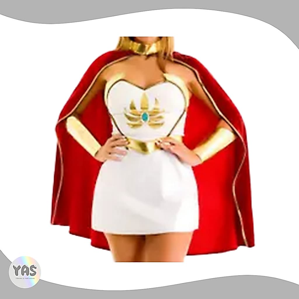 vestido cosplay fantasia she ra modelo antigo