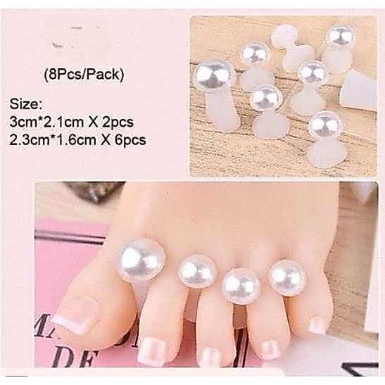 Ferramentas Da Arte Silicone Separador Almofadas Pé Para Casa E Salão De Aplicação Pedicure Manicure