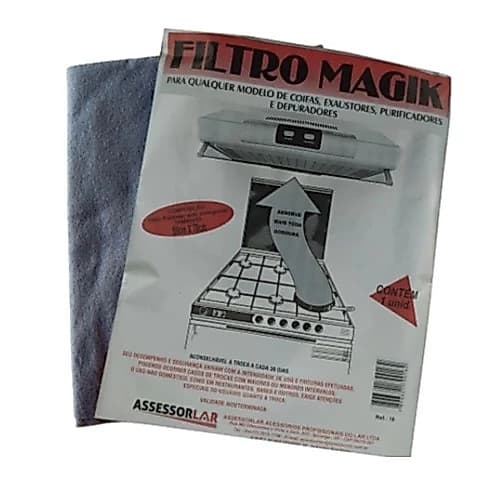 Filtro Manta Para Coifa Exaustor Purificador Suggar e Depuradores 59cm x 78cm