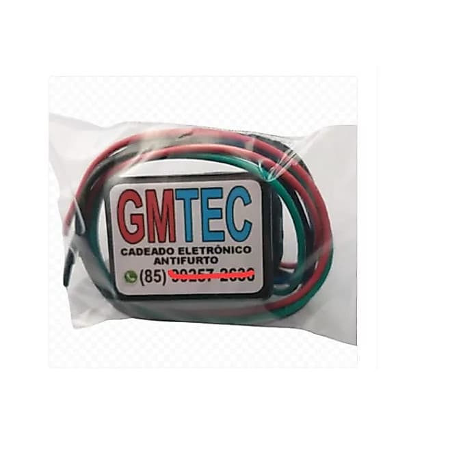 Cadeado Eletronico Bloqueador Antifurto GMTEC para Motos
