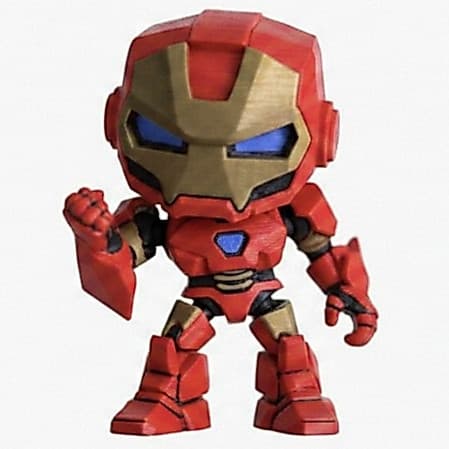DUMMY 13 Homem de Ferro  totalmente ARTICULADO + BRINDE #MONTADO| Decoção | Desenho | Criativo