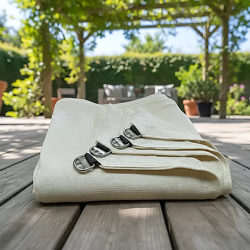 Lona Tela Pergolado Toldo Sombrite 90% Shade jardim 4x6 Piscina Sombreiro Tenda