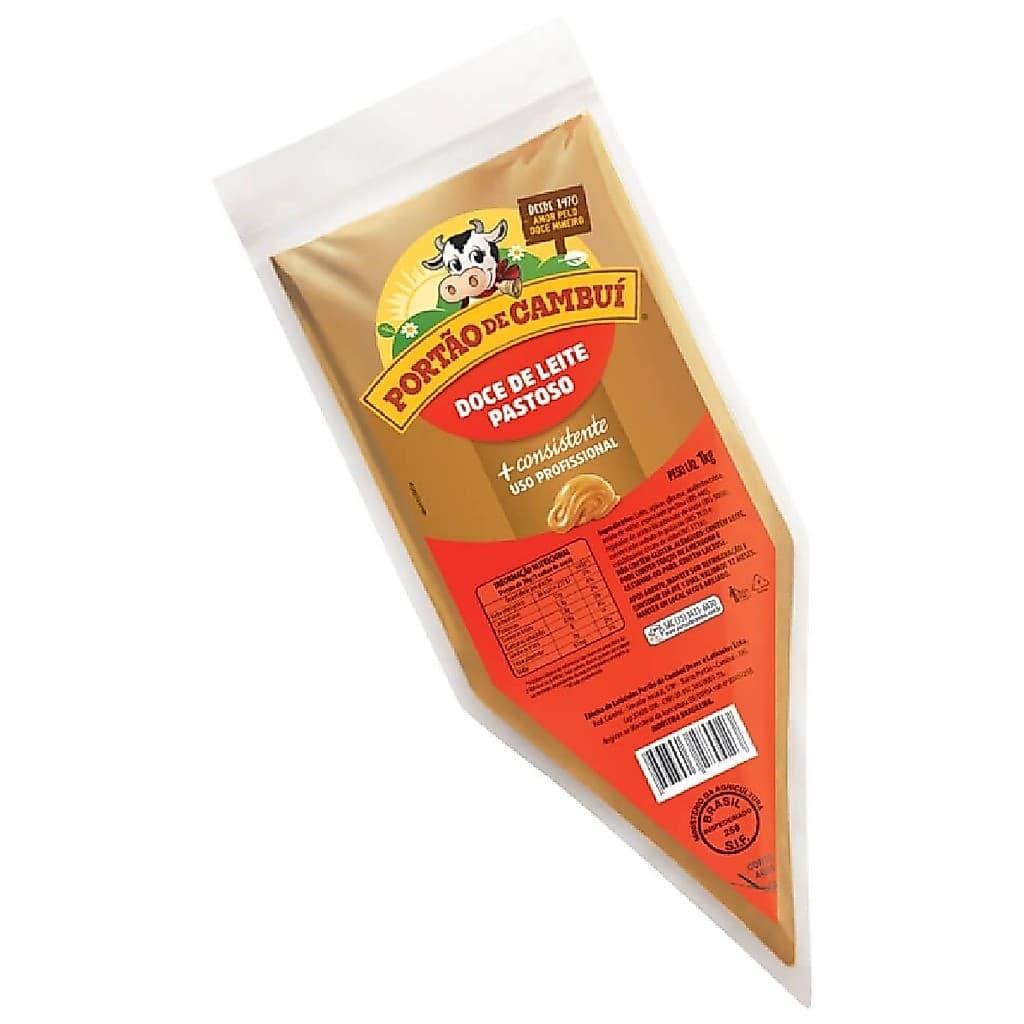 Doce de Leite Tradicional Bisnaga 1kg Portão de Cambui