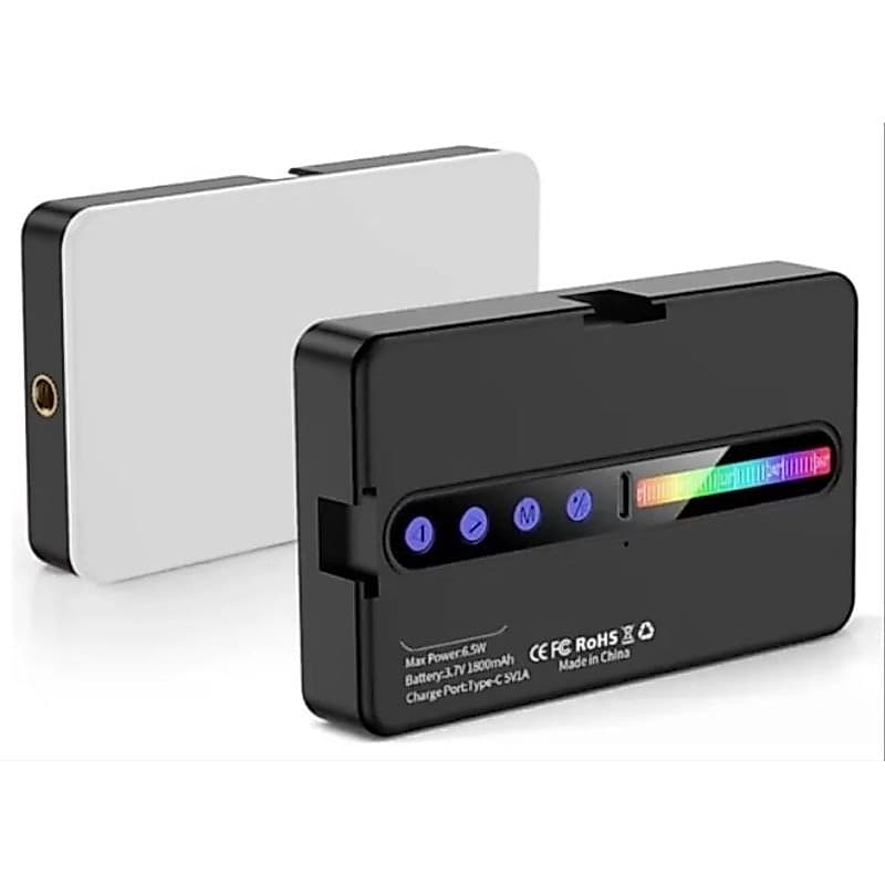 LUZ DE PREENCHIIMENTO PORTÁTIL CÂMERA UNIVERSAL PARA CELULARES MLG-165