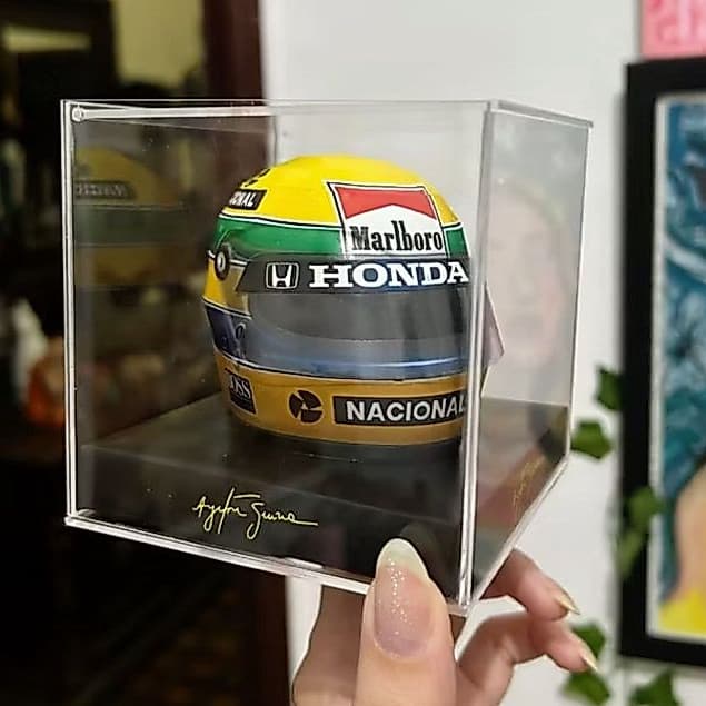 Caixa Em Acrilico Com Tampa - 10x10x10 Cm