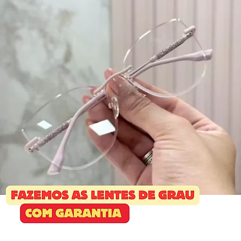 DR-51 Armação de Óculos Metal Gatinho Receituário Óculos Metal