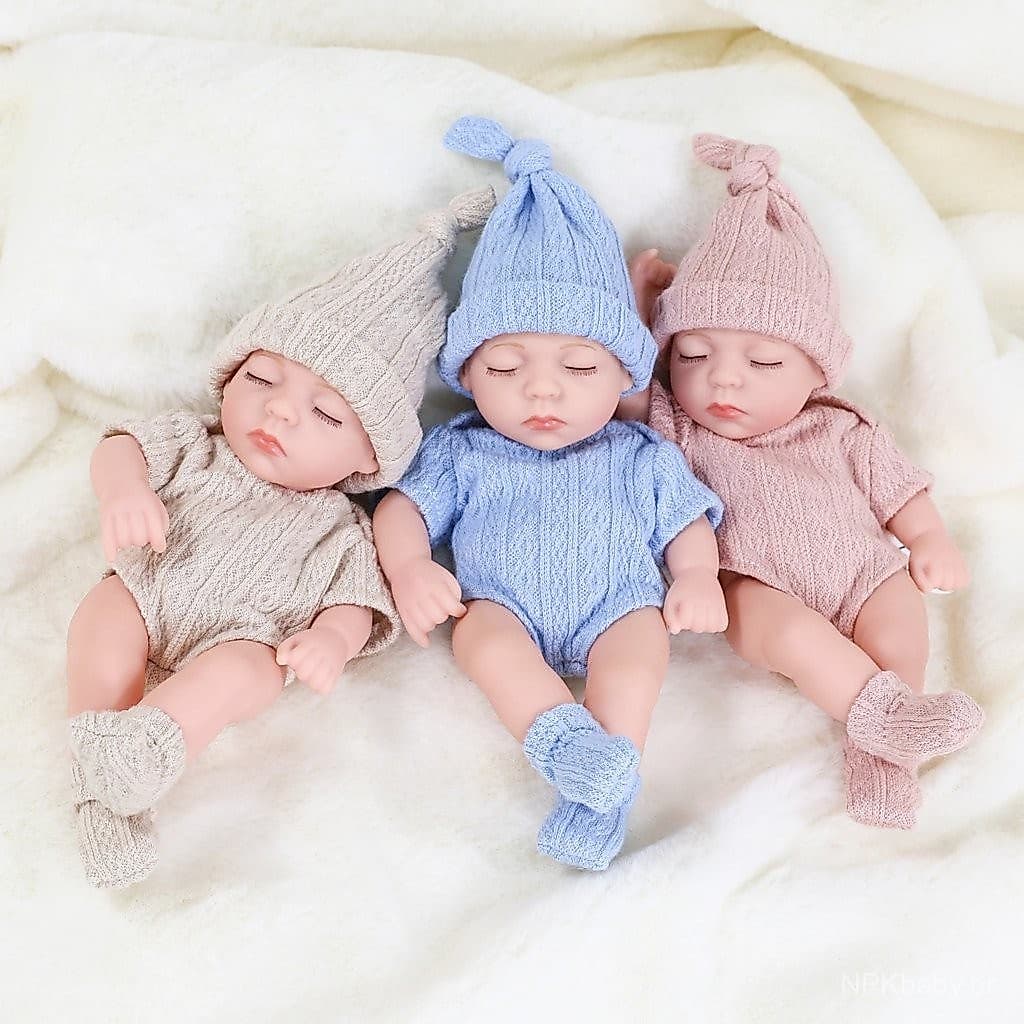New Silicone Reborn Dolls 20cm Baby Reborn Brinquedos Waterproof Vinyl Bebe Doll Bonito Mini Reborn Baby Doll Para Menin