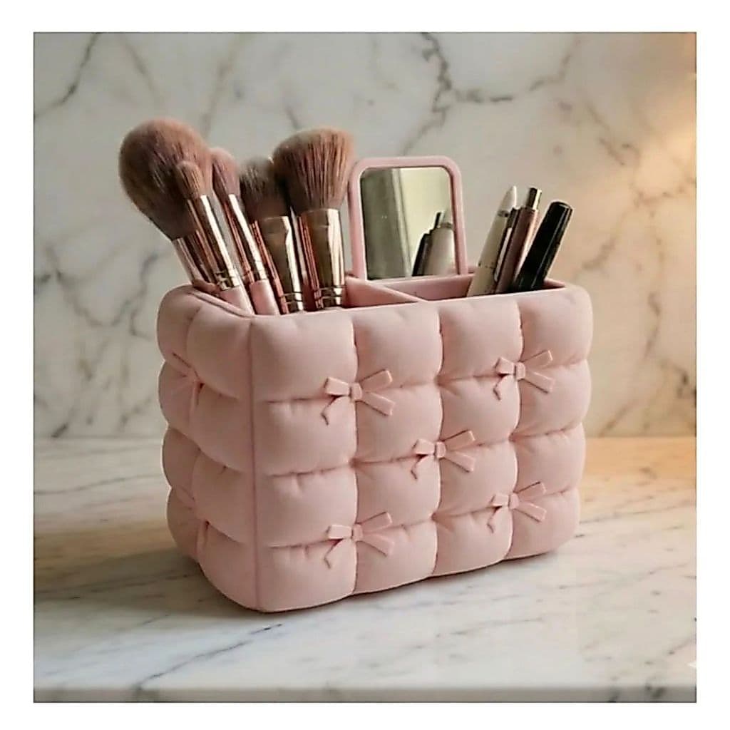 Porta Pincel Maquiagem Acessórios Organizador Batom Cosméticos
