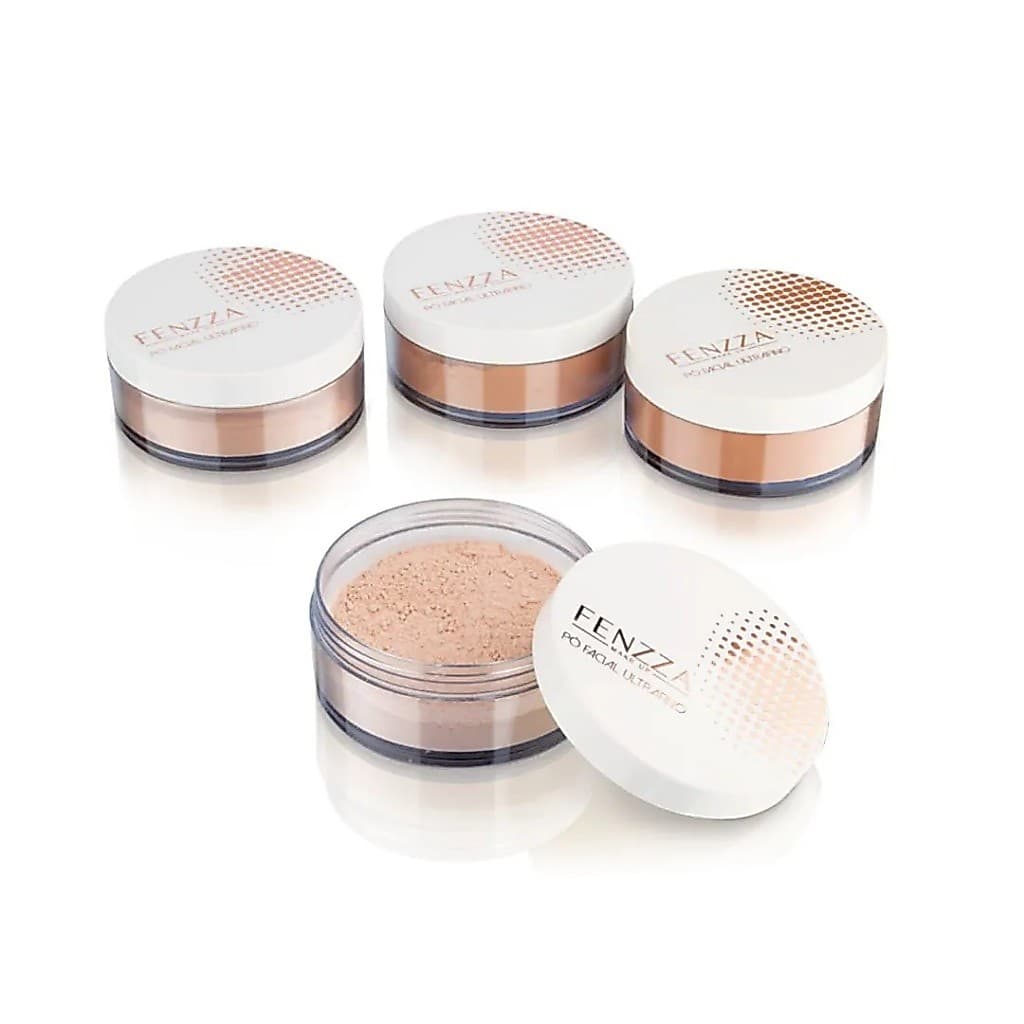 Pó Facial Ultrafino Fenzza Make Up Pó Solto 14g
