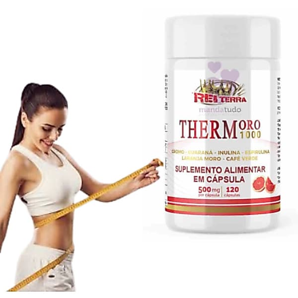 Thermo 1000  6 in 1 Rei Terra com 120 cápsulas de 500mg (RENDE 2 MESES)