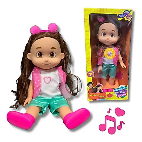 Boneca Maria Clara Da Dupla Jp 30cm Musical Pronta Entrega