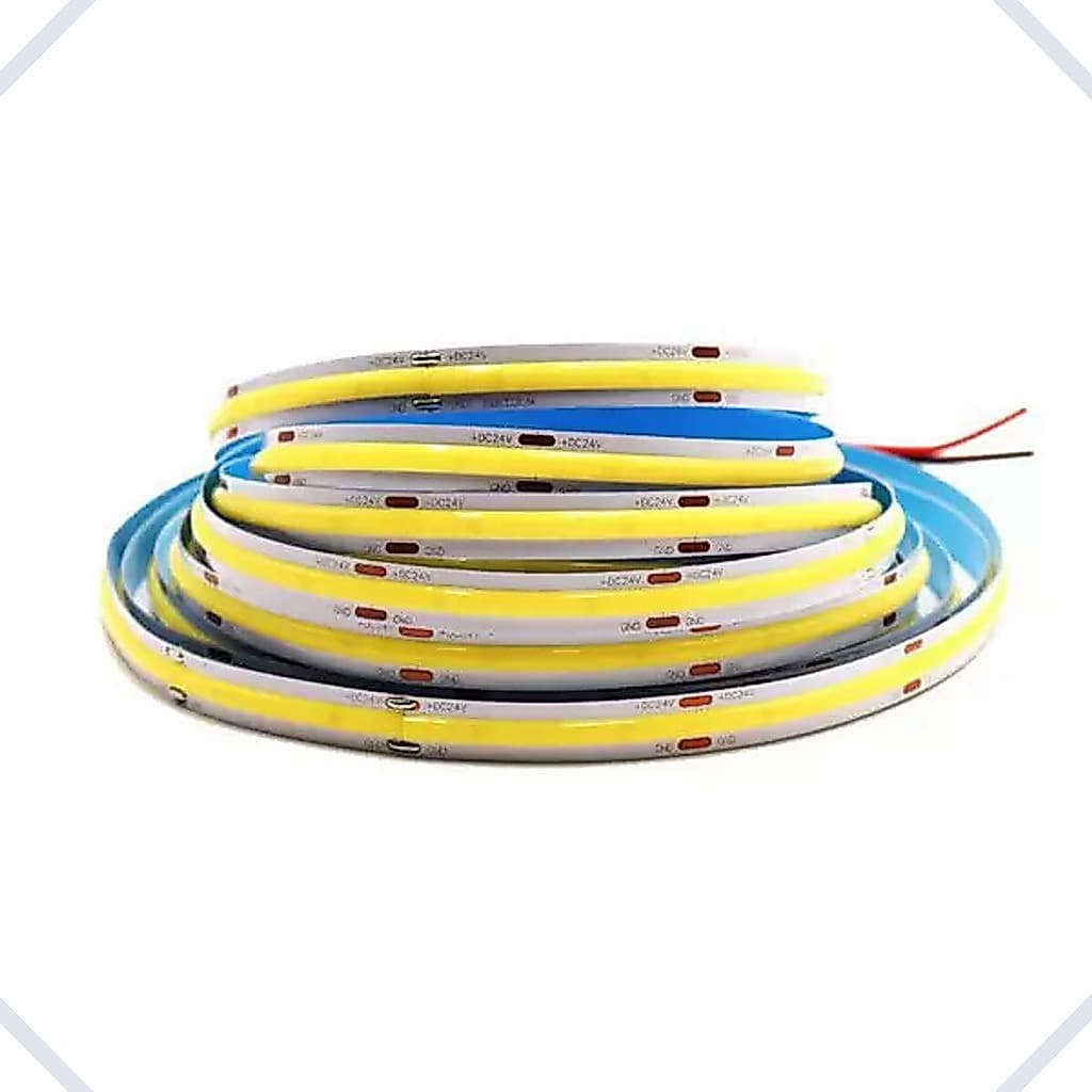 FITA LED COB 320LED/M 12W/M 1200LM/M 10M IP44 LIGA NA REDE 110V OU 220V  NÃO USA FONTE