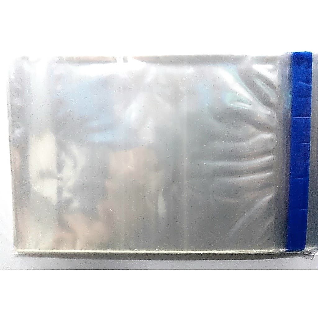 500 Saquinhos Plástico Para Dvd com Fita Colante Adesiva Cola Promoção!
